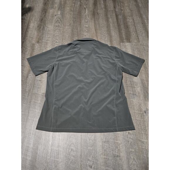 Kuhl Renegade Tufflex Shirt Mens XL Gray Short Sleeve Stretch Performance - Picture 6 of 6
